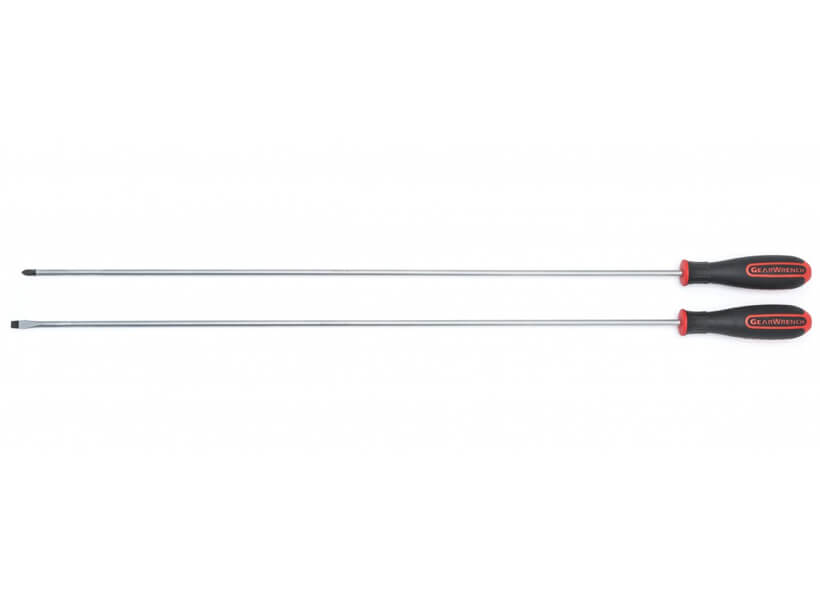 DESARMADORES EXTRA LARGOS DUAL MATERIAL 80068